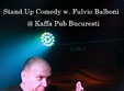 stand up comedy with fluvio balboni kaffa pub
