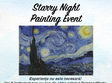 starry night painting event 8 aprilie 