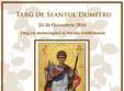 targ cu mestesugari si bucate traditionale de sfantul dumitru