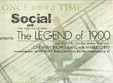 the legend of 1900 one man show