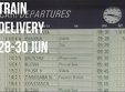 train delivery pe peronul 14 din gara de nord