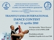 transylvania international dance contest editia a iii a cluj
