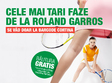 turneul de tenis roland garros se vede la cortina