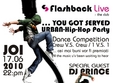 urban dance competition in club flashback live cluj
