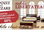 sambata vanzarilor promotionale de mobila la libertatea 0