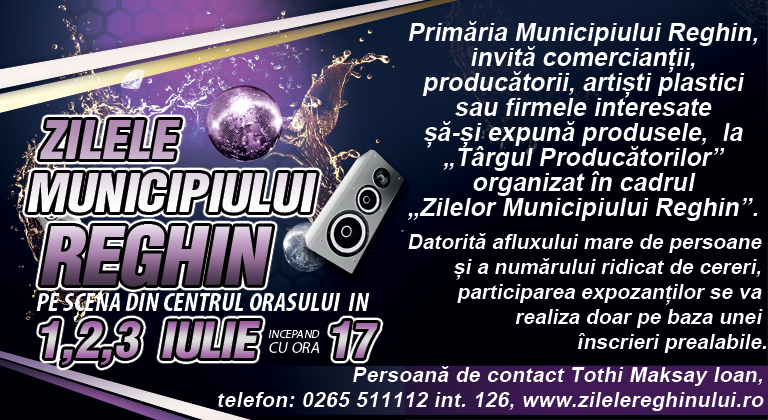 zilele reghinene 2011 zilele reghinului