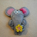 martisor fimo elefant