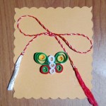 martisor quilling 2014 fluture