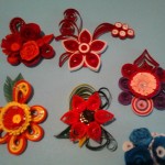 martisoare quilling flori