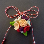 Martisor fimo - floare