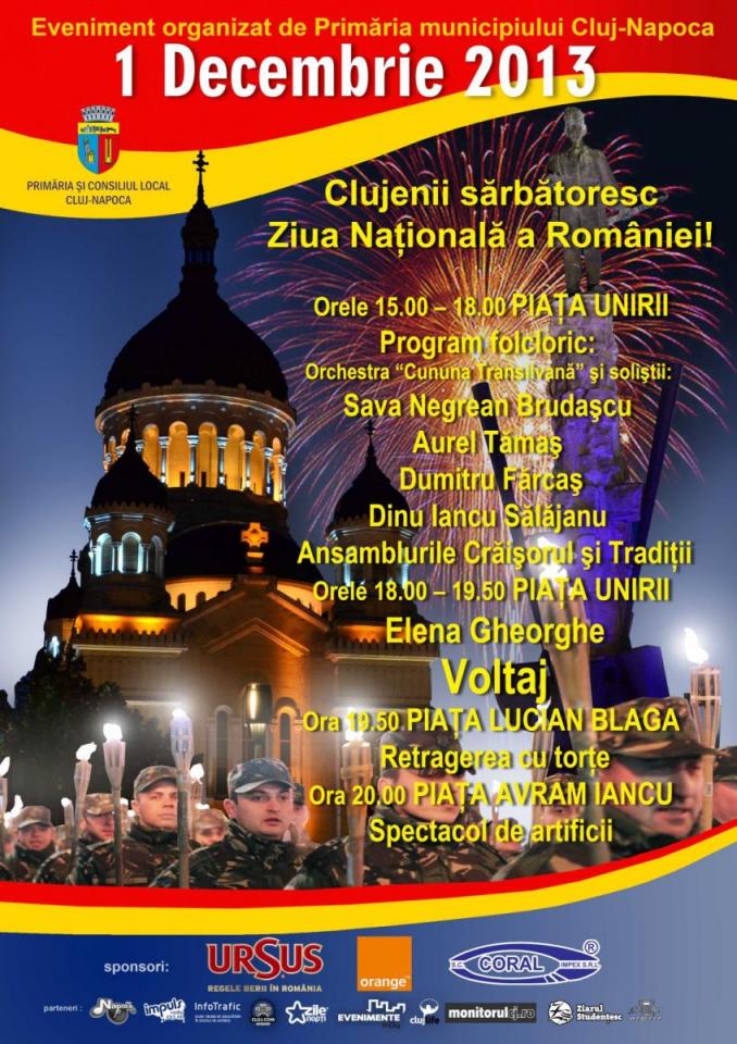 1 Decembrie 2013 la Cluj