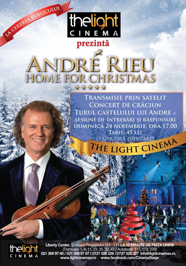 Andre Rieu Home for Christmas la The Light Cinema