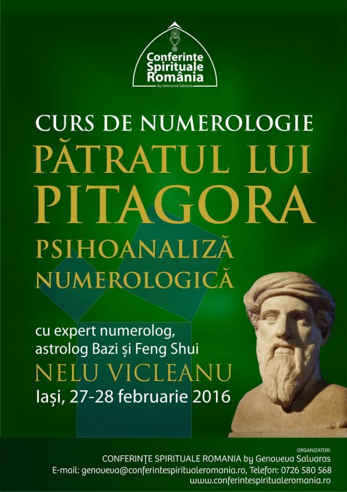 Curs De Numerologie Stiintifica Iasi 27 28 Februarie 2016