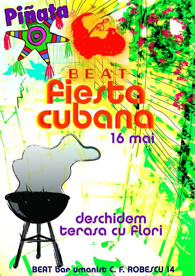 Fiesta Cubana Deschidem Terasa Cu Flori
