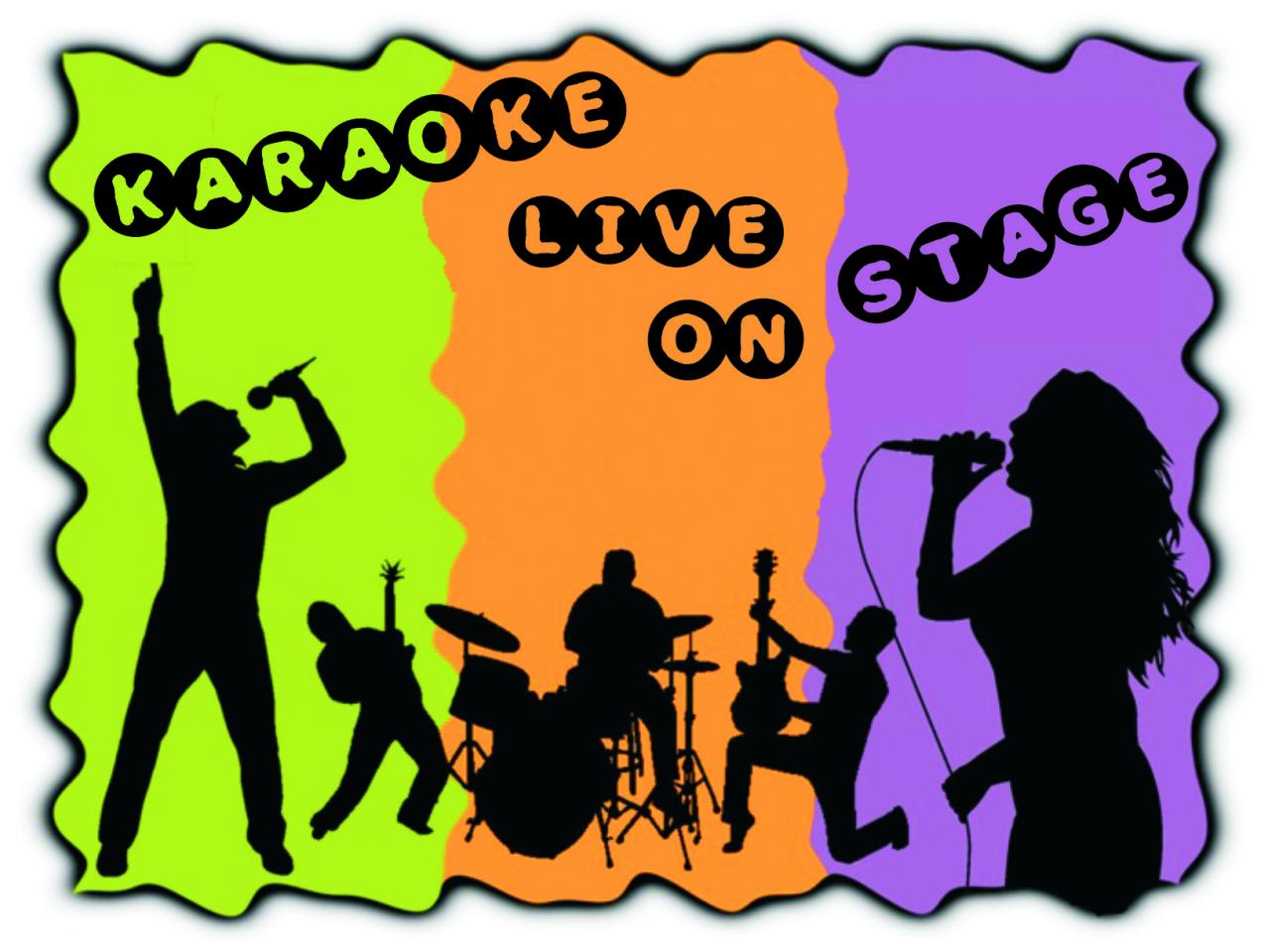 KARAOKE LIVE ON STAGE in COYOTE CAFE