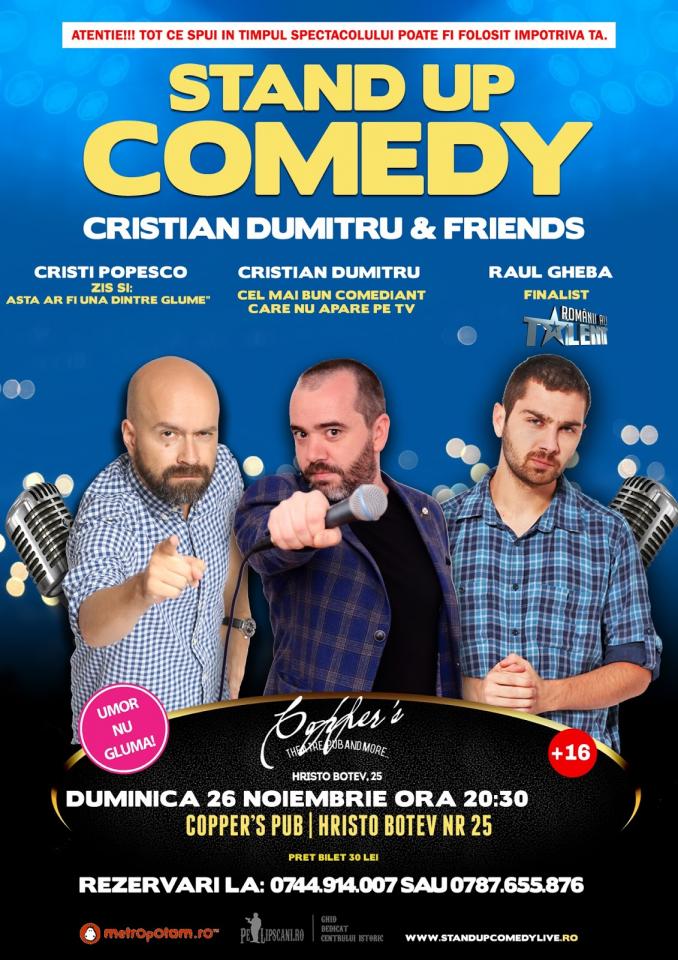 StandUp Comedy Bucuresti Duminica 26 Noiembrie 2017