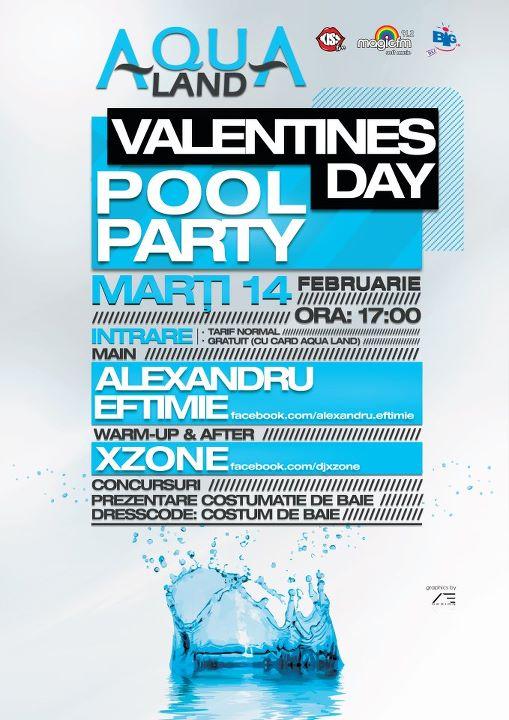 Valentine's Day Pool Party