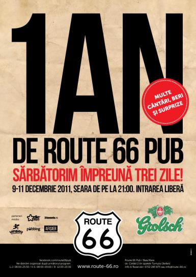 poze 1 an de route 66 pub