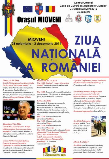 poze 1 decembrie 2014 la mioveni