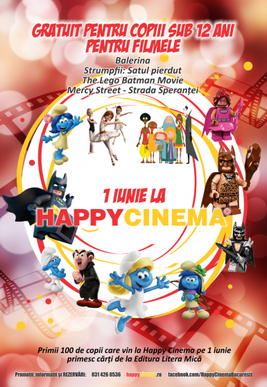 poze 1 iunie la happy cinema cu animatii gratuite