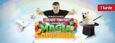 poze 1 iunie magia copilariei cu magicianul lorenzo cristian