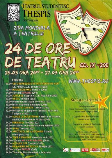 poze 24 de ore de teatru