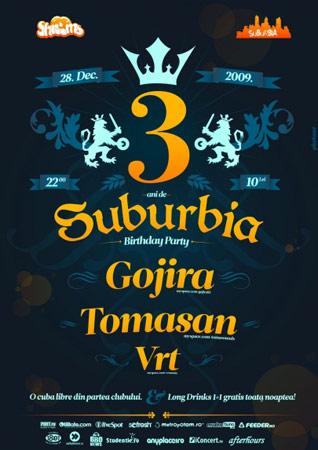 poze 3 ani de suburbia cu gojira tomasan si vrt