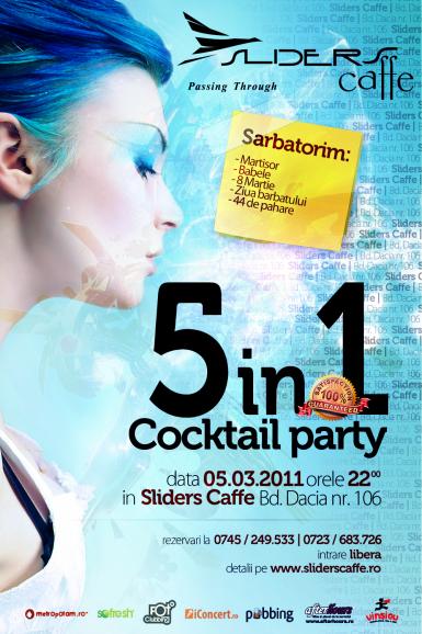 poze 5 in 1 cocktail party la sliders cafe