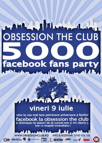 poze 5000 facebook fans party cluj
