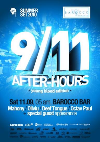 poze 9 11 afterhours young blood edition la barocco bar