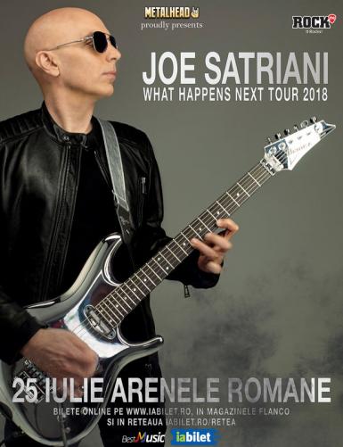 poze concert joe satriani la bucuresti