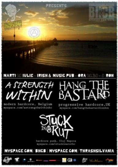 poze a strength within hang the bastard si stuck in a rut vor concerta la cluj