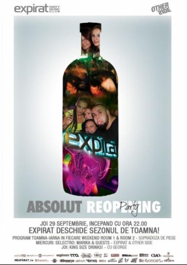 poze absolut reopening party in expirat