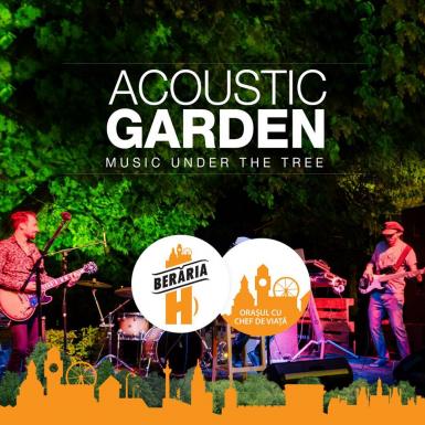 poze  acoustic garden special guest orchestra pe terasa