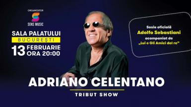 poze adriano celentano tribute show