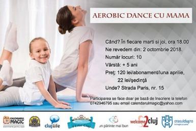 poze aerobic dance cu mama