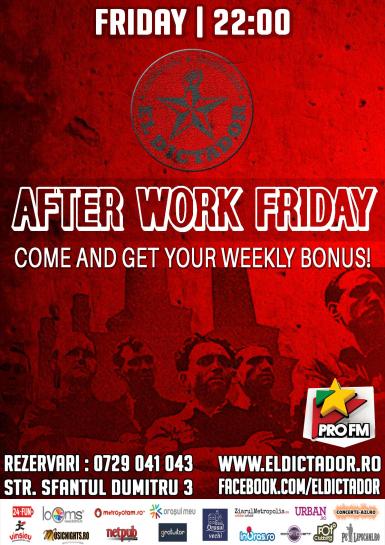 poze after work friday in el dictador