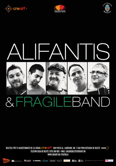 poze alifantis fragile band la teatrelli bucuresti