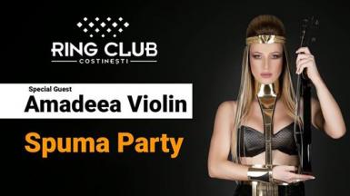 poze amadeea violin spuma party