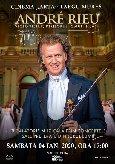 poze andre rieu tanar la 70 de ani