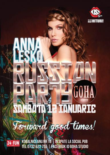 poze anna lesko russian party goha studio