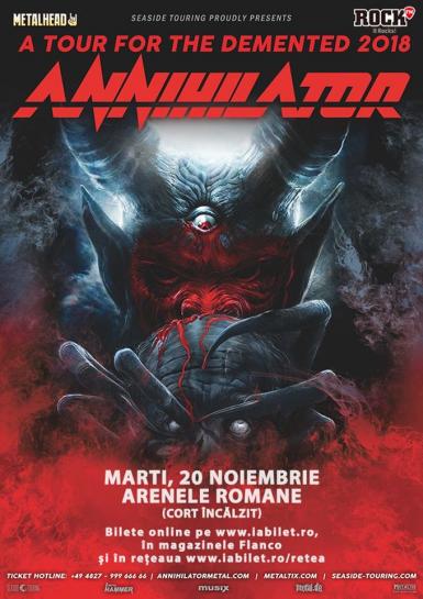 poze annihilator a tour for the demented