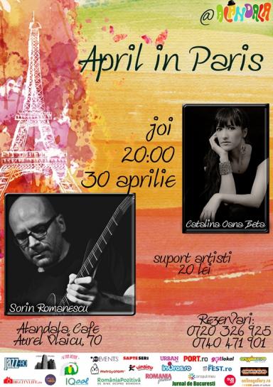 poze  april in paris concert alandala