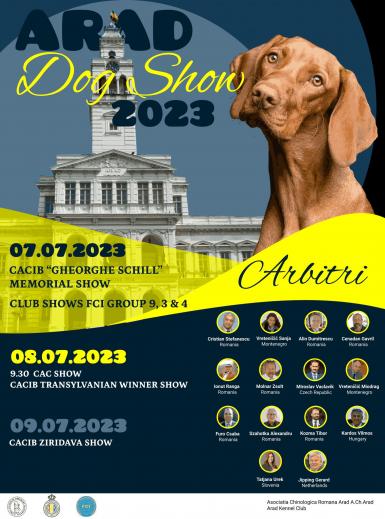poze arad dog show 2023