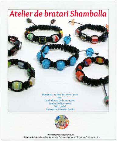 poze atelier de bratari shamballa 