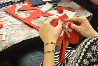 poze atelier de craciun decora iuni fetru