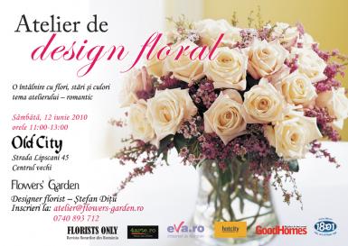 poze atelier de design floral