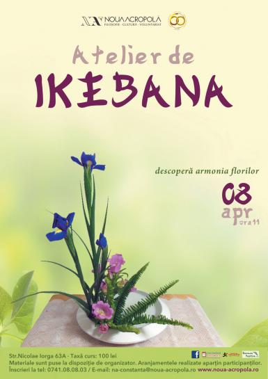 poze atelier de ikebana