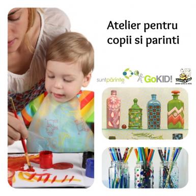 poze atelier de reciclare creativa pentru copii si parinti