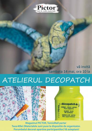 poze atelier decopatch